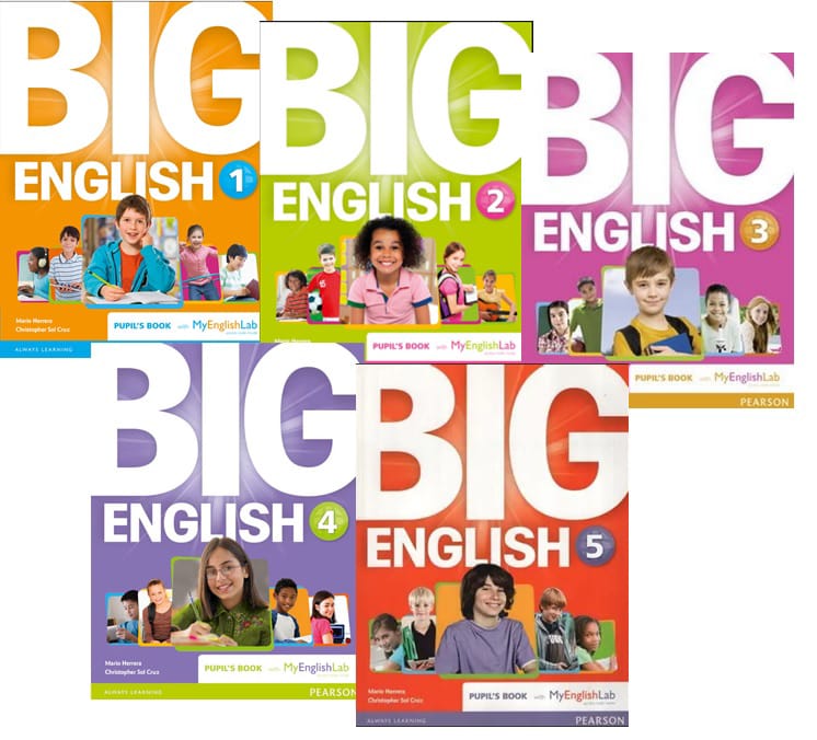 Colección de libros Big English para niños