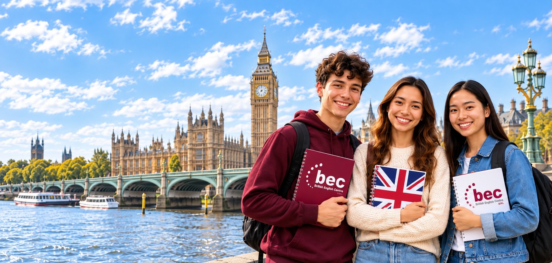 Estudiantes de British English Centre en Londres